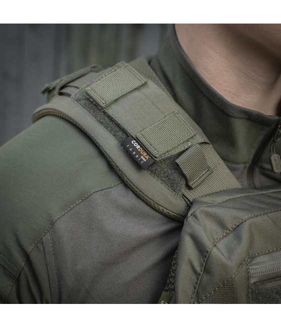 M-Tac Shoulder Damper for Plate Carrier Cuirass QRS Paminkštinimas pečiams šarvinei liemenei apkrovai paskirstyti