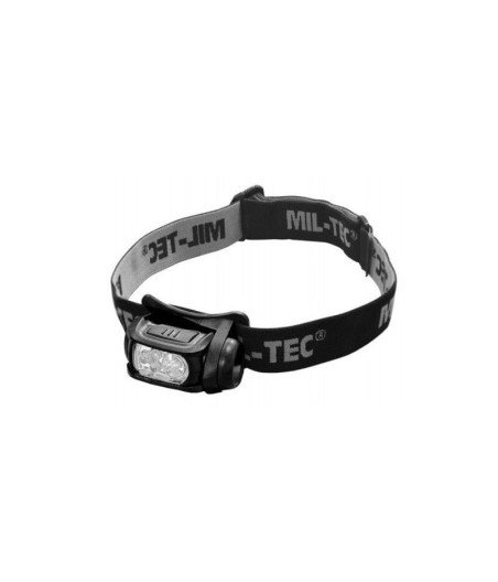 Mil-Tec Headlamp LED 4 Colours Ant galvos dedamas, 4-ių spalvų prožektorius