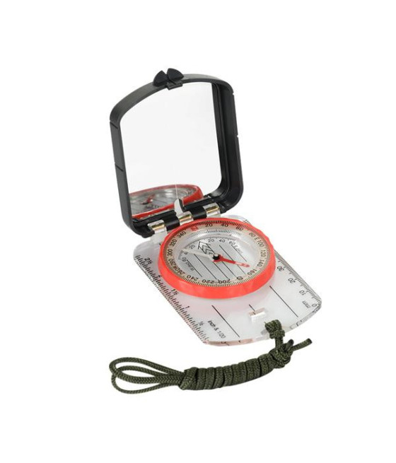 M-Tac Cartographic Compass Witch Mirror Small Mažas kartografinis kompasas