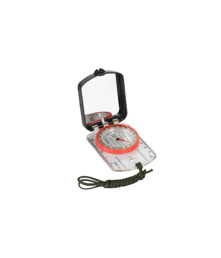 M-Tac Cartographic Compass Witch Mirror Small Mažas kartografinis kompasas