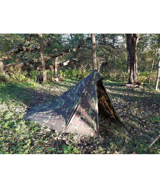 Mil-Tec 285X400cm Woodland Tarpaulin marginimo tentas