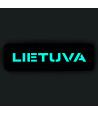 Antsiuvas LIETUVA Cordura 500D 25×80 mm Velcro