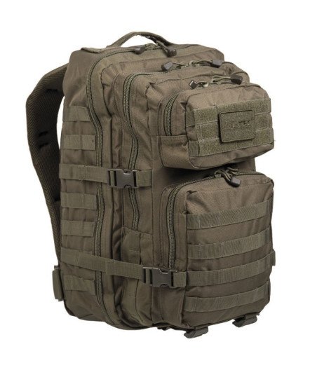 Mil-Tec Od Backpack Us Assault Large Taktinė kuprinė 36 ltr. talpos