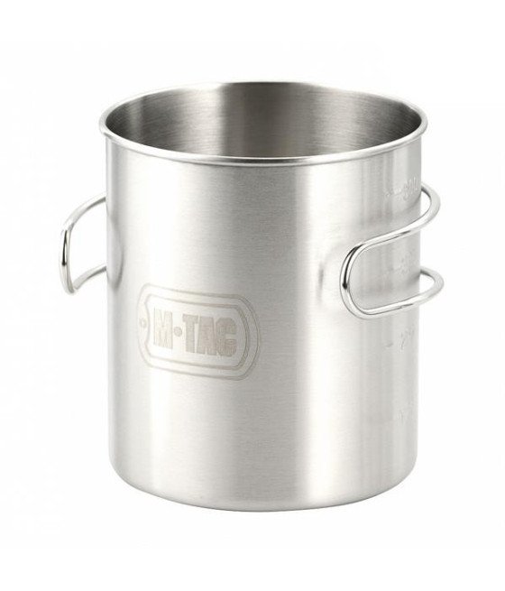 M-Tac Folding Handle Mug 450ml Turistinis puodelis su