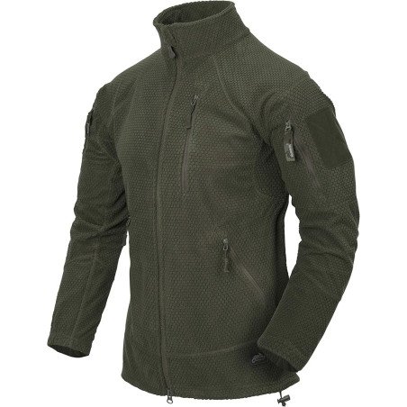 Helikon-Tex Alpha Tactical Jacket Grid Fleece Šiltas flisinis džemperis/megztinis