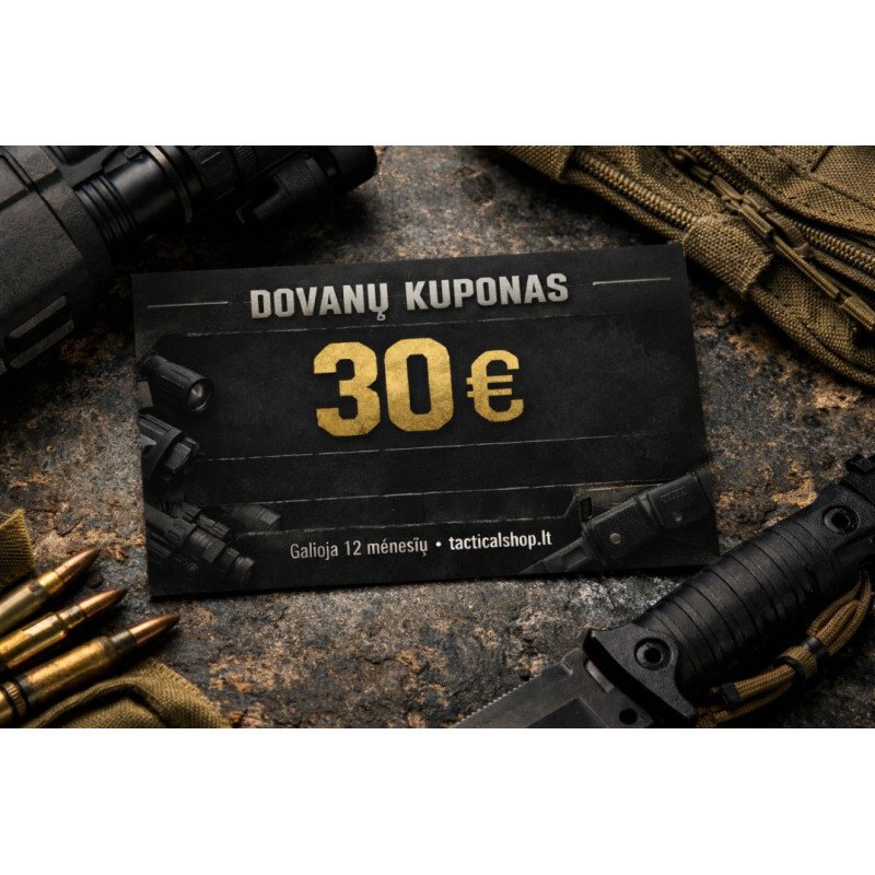 TacticalshopLT - Dovanų kuponas - 30 Eurų