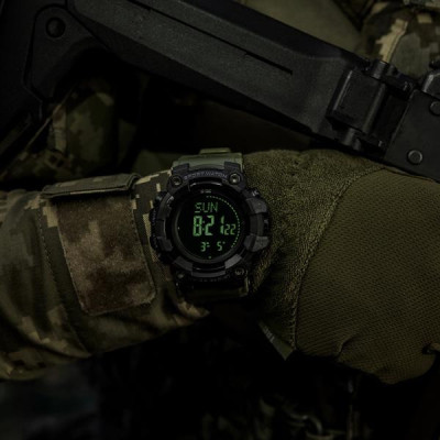 M-Tac 2037 taktinis laikrodis – kompasas, chronometras