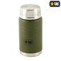 M-Tac Stainless 750 ml Thermos with Folding Spoon Termosas su sulankstomu šauktu M-Tac Stainless 750 ml Thermos with Folding Spoon Termosas su sulankstomu šauktu