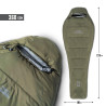 Tac Maven Mummy Sleeping Bag 360gr/m2 Žieminis miegmaišis, Olive