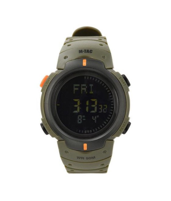 M-Tac Watch Tactical Compass Taktinis laikrodis su kompasu