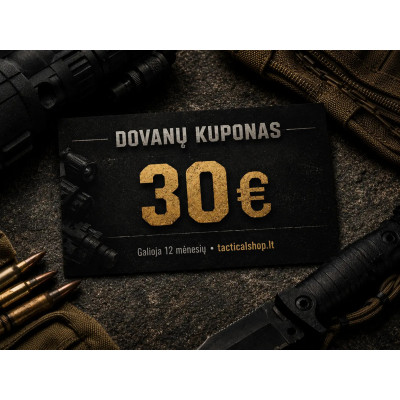 Dovanų kuponas 30 € | TacticalShop.lt