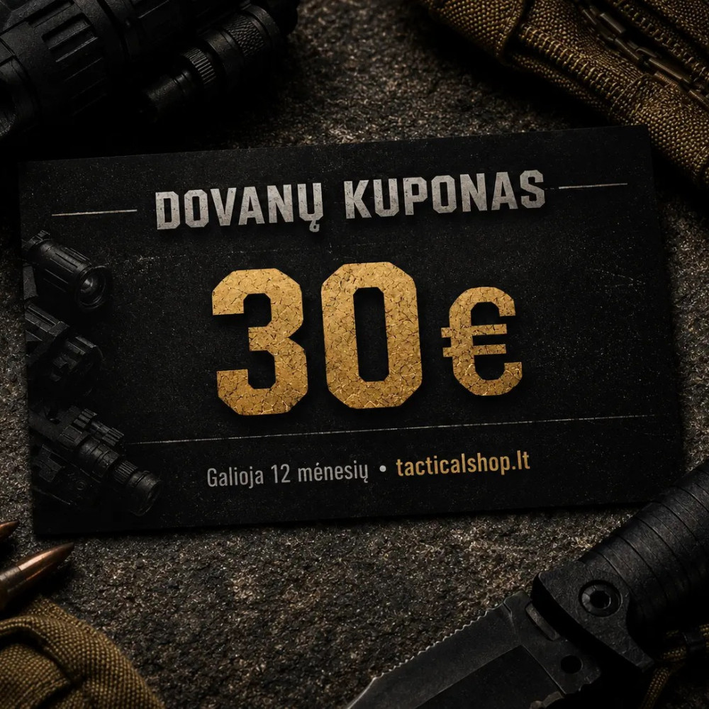 Dovanų kuponas 30 € | TacticalShop.lt