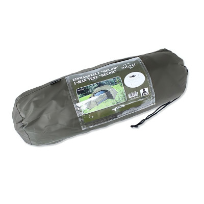 Mil-Tec Recom 1-Person Tent Vienvietė palapinė, Olive