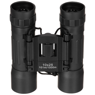 MFH Binocular Foldable 10×25 Ruby Lens – kišeniniai žiūronai