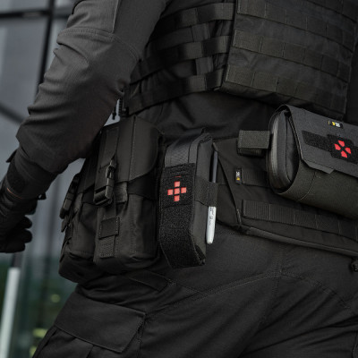 M-Tac Pouch for Turnise Closed Uždaras Turniketo Dėklas, Juoda