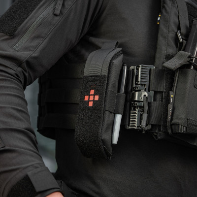 M-Tac Pouch for Turnise Closed Uždaras Turniketo Dėklas, Juoda