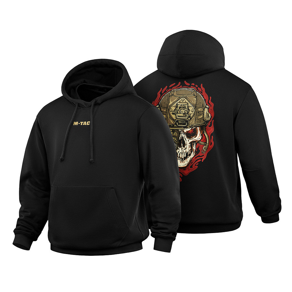 M-Tac Hoodie Worn to the Bone – džemperis su gobtuvu