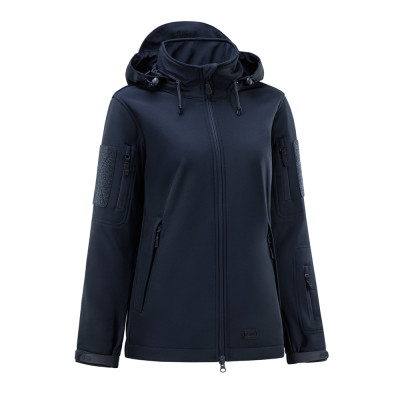 M-Tac Soft Shell Jacket Lady – moteriška softshell striukė, Dark Navy Blue