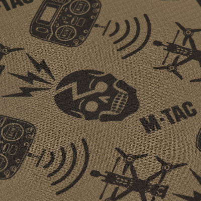 M-Tac Scarf Tube Microfleece Drone Pattern – kaklo mova, Tan